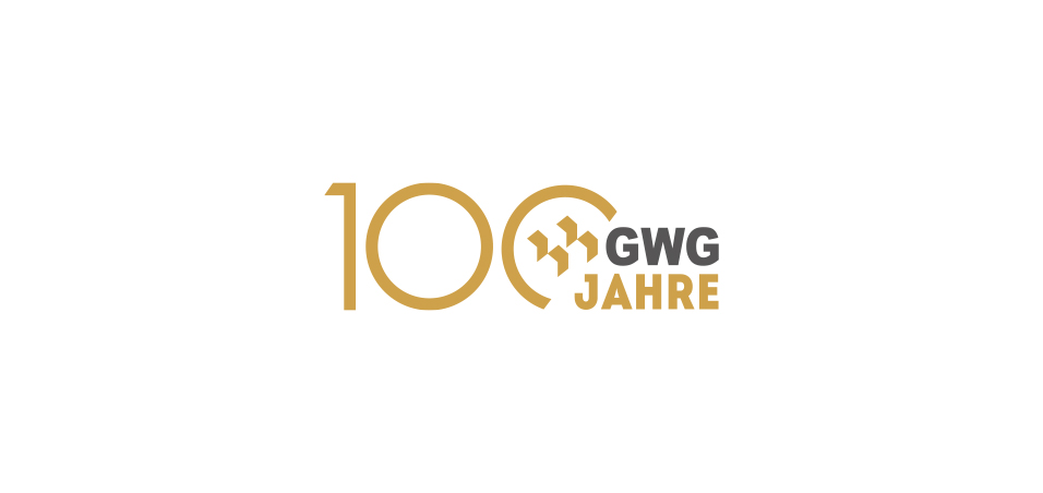 LOGODESIGN FÜR 100 JAHRE GWG, Neustadt b. Coburg